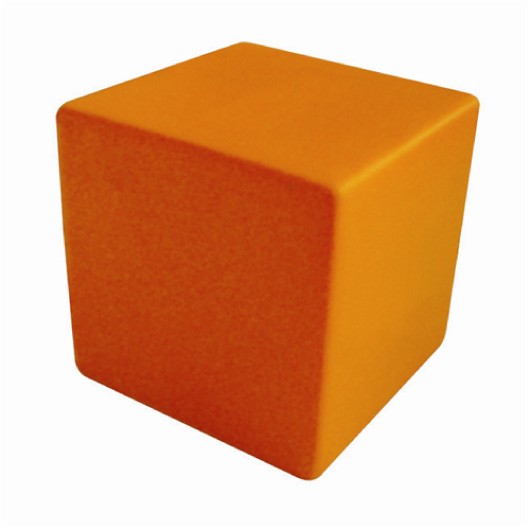 Coloured Stress Cubes Orange
